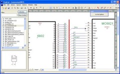 Electrical PCB Circuit Diagram schematic drawing design CAD Software for Windows