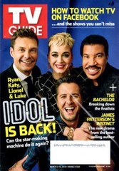 COLLECTIBLE TV GUIDE – DOUBLE ISSUE – INSTINCT – AMERICAN IDOL COVER – BACHELOR
