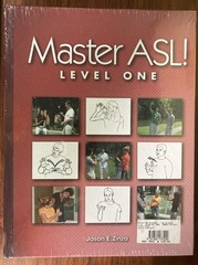 Master ASL! Level One Hardcover Textbook Sealed New Jason E. Zinza