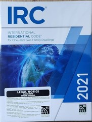 IRC 2021 RESIDENTIAL CODE WITH TABS – FEDEX DDP