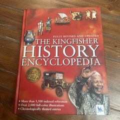 The Kingfisher History Encyclopedia Hardcover Fully Revised & Updated Reference