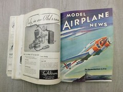 MODEL AIRPLANE NEWS FEB JUN JUL AUG 1939 Planes WII Boeing Vintage Magazine Lot
