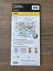 India Map : Adventure Maps by Nat Geo Nat Geo Maps (2025, Sheet Map, Folded)
