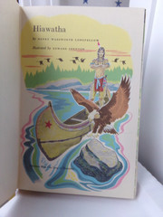 #7 Best in Children’s Books Vtg Henry Wadsworth Longfellow Hiawatha Japan ’58