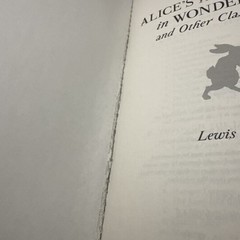 Alice’s Adventures in Wonderland Classic Works by Lewis Carroll Hardcover