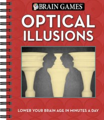 Brain Games Optical Illusions – Spiral-bound – GOOD