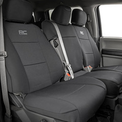 Neoprene Front & Rear Seat Covers for Ford F-150, Lightning, F-250 & F-350 (2015
