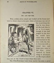 RARE Alice in Wonderland FIRST EDITION Lewis Carroll TENNIEL ILLUSTRATED Antique