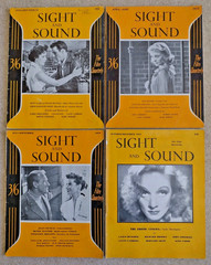 Sight and Sound 1952 full year x4 Streetcar Clair Cocteau horror Dietrich +++