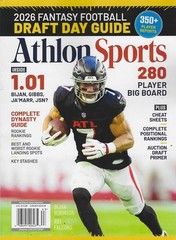 Athlon Sports Fantasy Football Guide 2026 ( Random Cover Will Ship )
