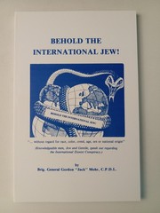 Behold the International Jew! by Gordon Mohr PB