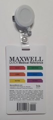 Maxwell Quick Medical Reference Book 7th Edition- Badge Size Vertical