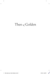 Theo of Golden by Allen Levi Trade Paperback Brand New