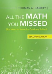All the Math You Missed – Garrity, Thomas A. – paperback