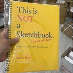 This is Not a Sketchbook Cross-Border Bestseller Interactive Drawing & Coloring