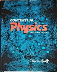 Conceptual Physics 13e with Modified – Hardcover, by Paul G. Hewitt – Very Good