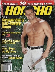Vintage Honcho Magazine, July 2006 Gay Male Interest Magazine