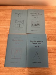 A Dowser’s Series Gregory A. Storozuk Dowsing Guides Pamphlets Set 1-4