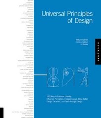 Universal Principles of Design – Hardcover By Lidwell, William – GOOD