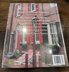 Set Of The Military In Colonial America, Government, The City, The Countryside