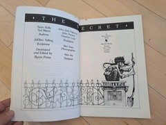 The Secret: A Treasure Hunt 1982 First Edition Bantam Paperback Palencar Preiss