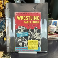 Sid Feder Wrestling Book Softcover Key Publishing Co. Vintage copyright 1952