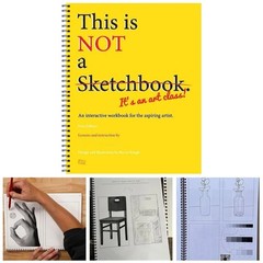 This is Not a Sketchbook Cross-Border Bestseller Interactive Drawing & Coloring