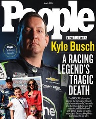 KYLE BUSCH 1985-2026 RACING LEGEND NASCAR – PEOPLE MAGAZINE – JUNE 2026